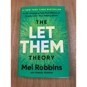 The Let Them Theory by Mel Robbins Hardcover NEW Self Help Bestseller